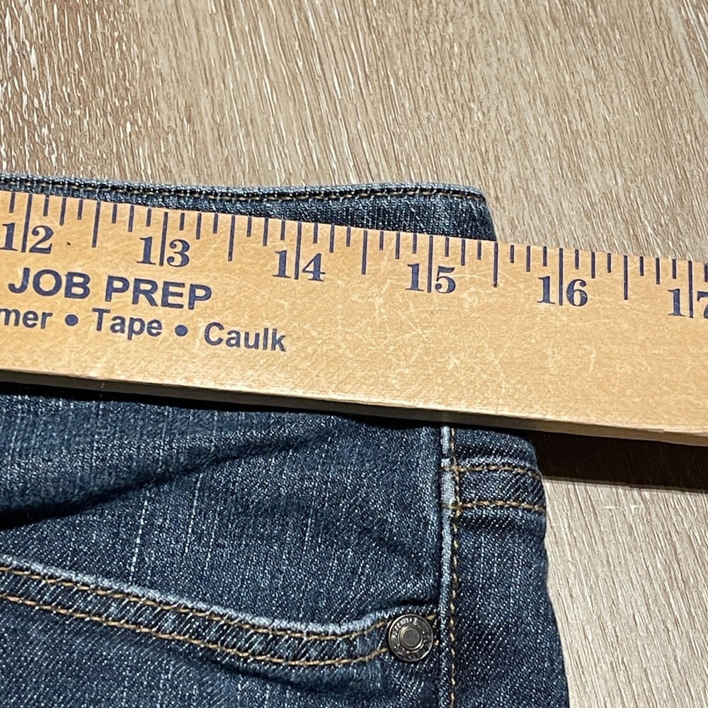 Talbots Curvy Slim Ankle Jeans Women's Size 8/29 Blue Cotton Spandex Stretch EUC - Picture 9 of 9